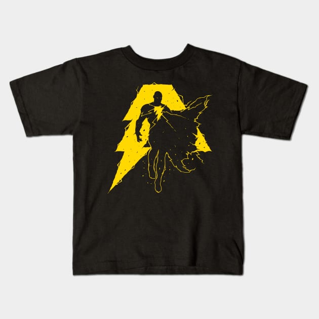 Rage of Mighty God Kids T-Shirt by StevenToang